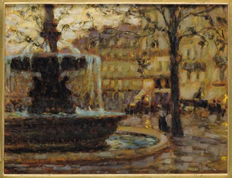 La fontaine, Paris
