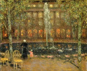 Le Bassin au Palais Royal