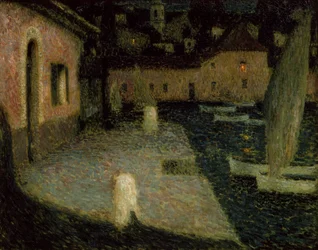 Le petit port, crépuscule