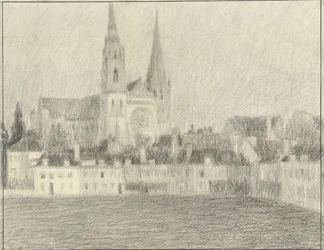 Vue de Chartres