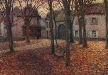 Le Village en automne, vers 1915