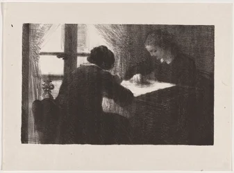 Intérieur (Les brodeuses)