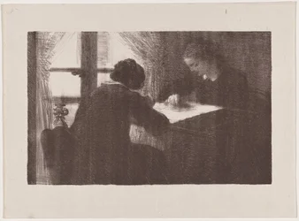 Intérieur (Les brodeuses)