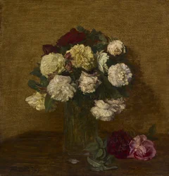 Roses dans un vase
