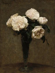 Roses dans un vase