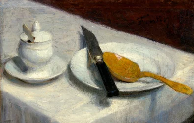 Nature morte au pot à moutarde