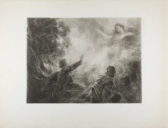 La fée des Alpes, première planche