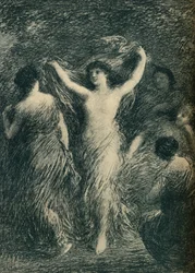 Danseuses, vers 1900