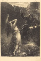Évocation de Kundry (2ème planche)