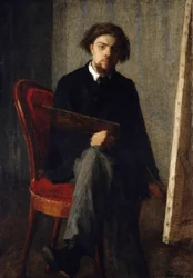 Autoportrait, 1858