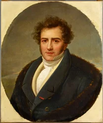 Portrait du compositeur François-Adrien Boieldieu (1775-1834), par Riesener, Henri-François (1767-1828). Huile sur toile. Philharmonie de Paris