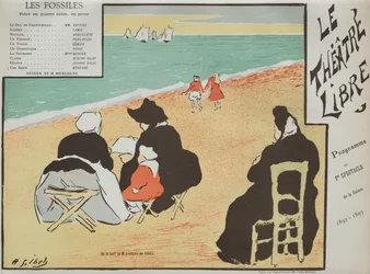 Les Fossiles (Programme du Théâtre Libre)