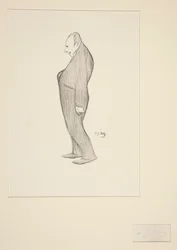 Homme debout