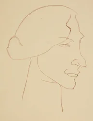 Sophie de profil