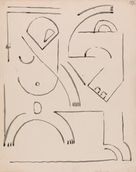 Composition de figure abstraite