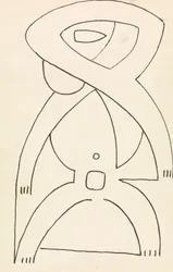 Étude de figure pour un design en relief
