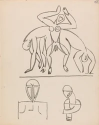 Neuf études de figures