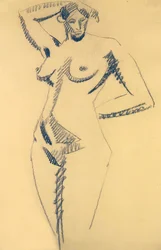 Nu féminin sculptural