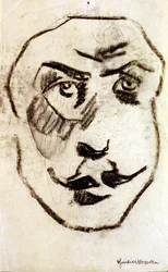 Tête sculpturale de Brodzky