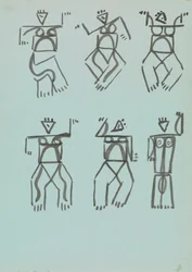 Six études de figures dansantes