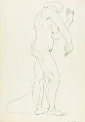 Figure féminine debout