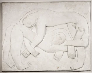 Lutteurs, 1914 ; 1965