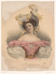 Jeune femme avec des pensées tristes (Je le voudrais, Voorstellingen van in gedachten verzonken figuren)