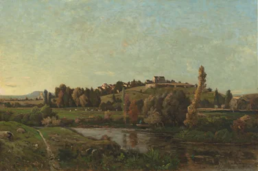 Paysage en Auvergne, 1870