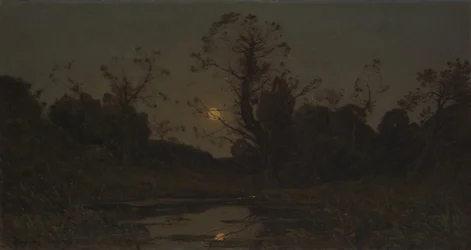 Lever de lune, 1885