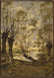 Saules sur les rives de la Loire, 1893