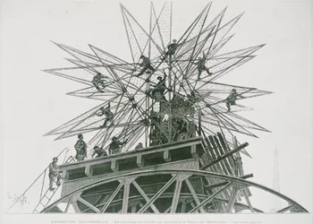 Exposition universelle de 1900 : Installation de l