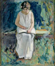 Fille lisant