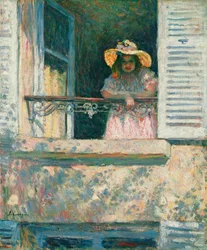 Fillette à la fenêtre, vers 1903-1904
