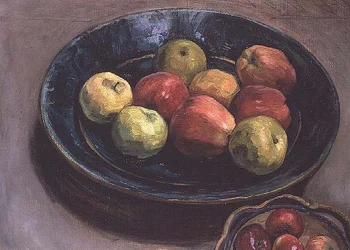 Nature morte avec des pommes