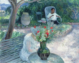 Le jardin de Pradet, vers 1923