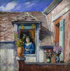 Femme à la fenêtre