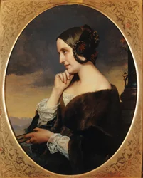 French: Portrait de Marie de Flavigny, comtesse d