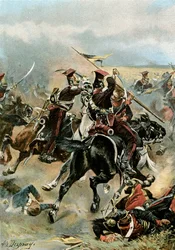 La Cavalerie légère à Wagram