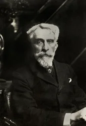 Portrait du peintre français Albert Aublet ( 1851