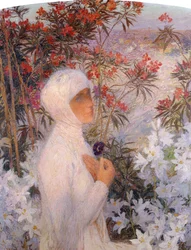 La Poétesse, vers 1890