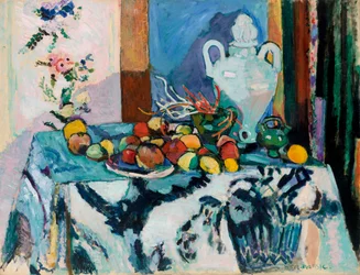 Nature morte bleue (Blue Still Life)