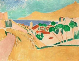 Collioure en août, vers 1911 (huile sur toile)