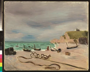 Cordages sur la plage d