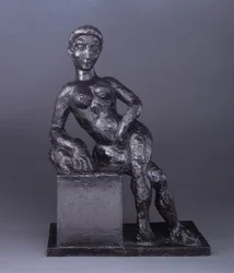 Figure décorative, août 1908, fonte en 1954 (bronze)