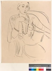 Femme au collier