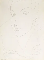 Tête de jeune femme