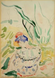 Jeune femme assise de dos (Madame Matisse)