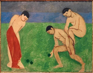 Joueurs de boules (Jeu de balles)