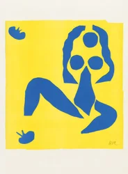 Lot de huit lithographies en couleur