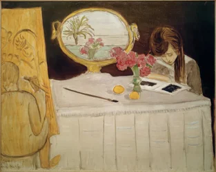 La séance de peinture